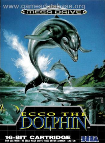 Cover ECCO The Dolphin for Genesis - Mega Drive